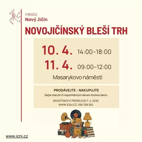 Novojičínský Bleší trh 10.-11. 4.